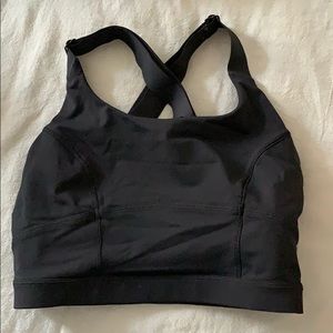 Lululemon Black Sports Bra